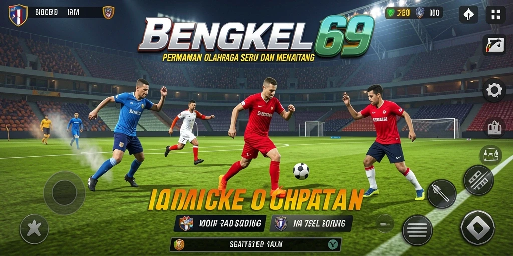 Tampilan gameplay seru dan menantang di BENGKEL69.