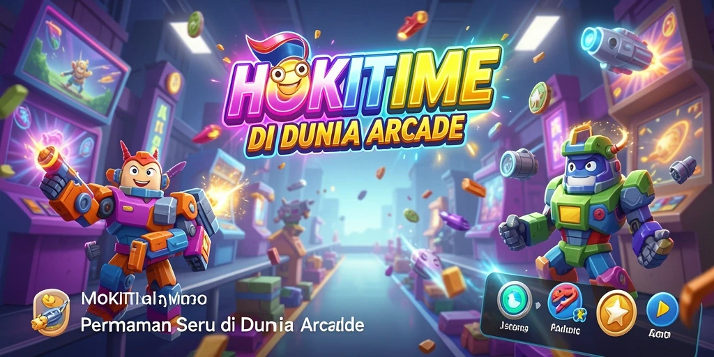 Tampilan utama gameplay HOKITIME yang seru dan menarik.