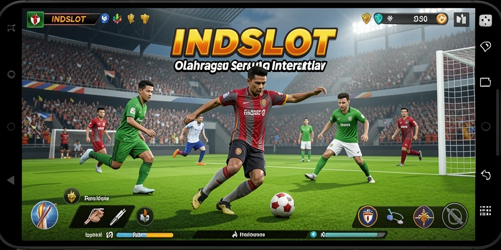 Tampilan menarik gameplay olahraga yang memikat di INDSLOT.