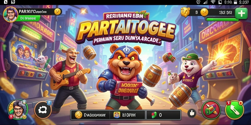 Tampilan gameplay seru dan penuh warna dari PARTAITOGEL.