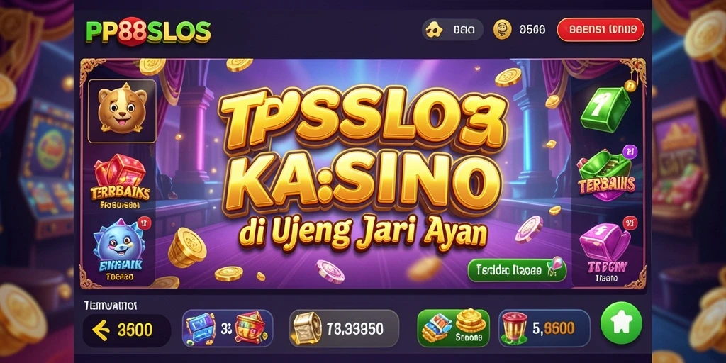 Tampilan menarik gameplay kasino PP88SLOTS dengan grafis memukau.