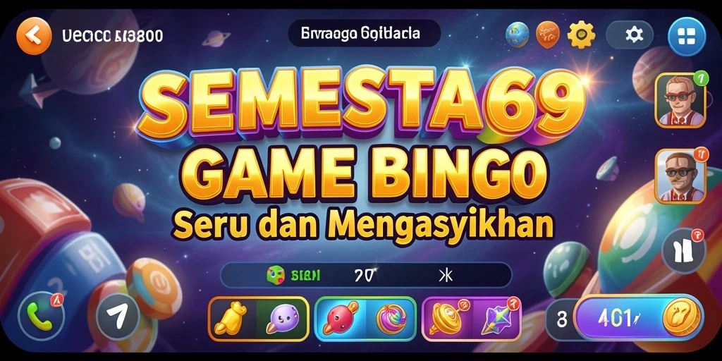 Tampilan seru gameplay Bingo SEMESTA69 saat pemain ramai berkompetisi.