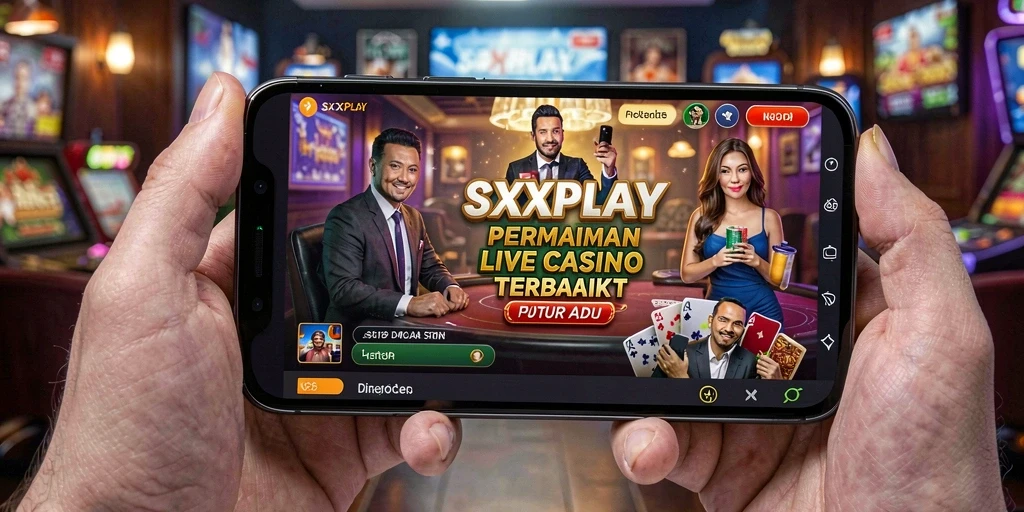 Tampilan menarik dan interaksi langsung di SXXPLAY Live Casino.